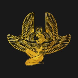 ISIS Goddess Golden T-Shirt