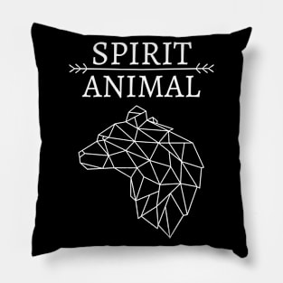 Spirit Animal - bear Pillow