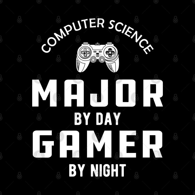 Computer science major by day gamer by night by KC Happy Shop