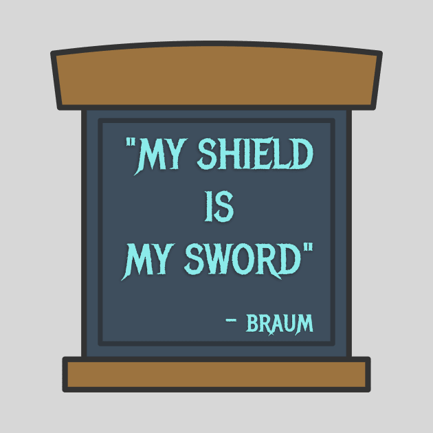 My Shield is My Sword by kyleware