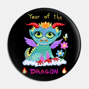Year of the Dragon Pin