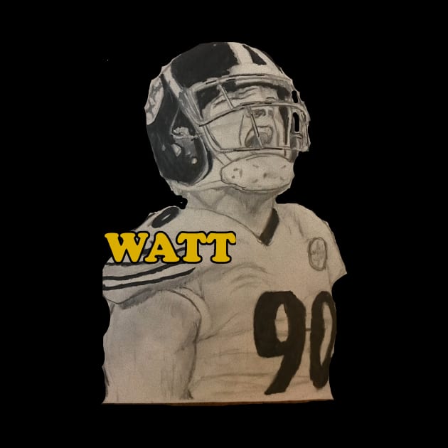 Pittsburgh Legend - Watt by JmacSketch