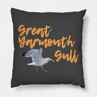 Great Yarmouth Gull - Gavin the Gull Pillow