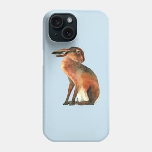 March Hare Waits for Spring Phone Case