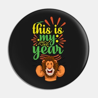 New Year 2024 Pin