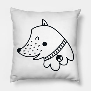 Cute Dog - Scandinavian Pillow