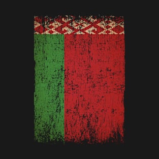 Belarus Flag Women Men Children Belarus Retro Vintage T-Shirt