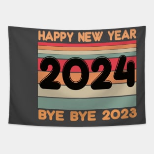 Happy New Year 2024 Tapestry