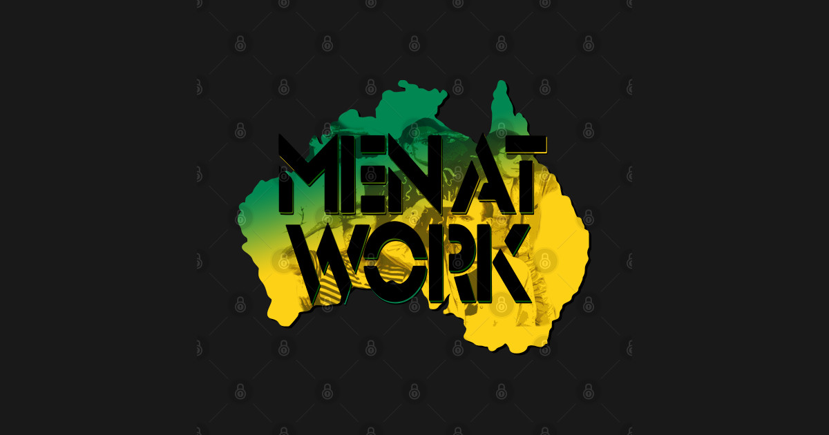 men at work band t shirt