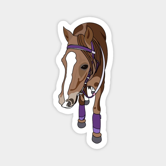 Pony - Horse Magnet by emilybraz7