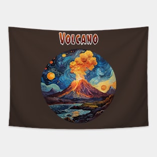 Volcano Tapestry