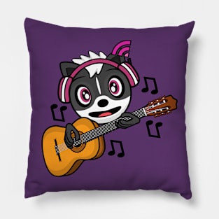 Guitarist Melody Skunk Pillow