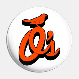 O’s with Oriole 3D Pin