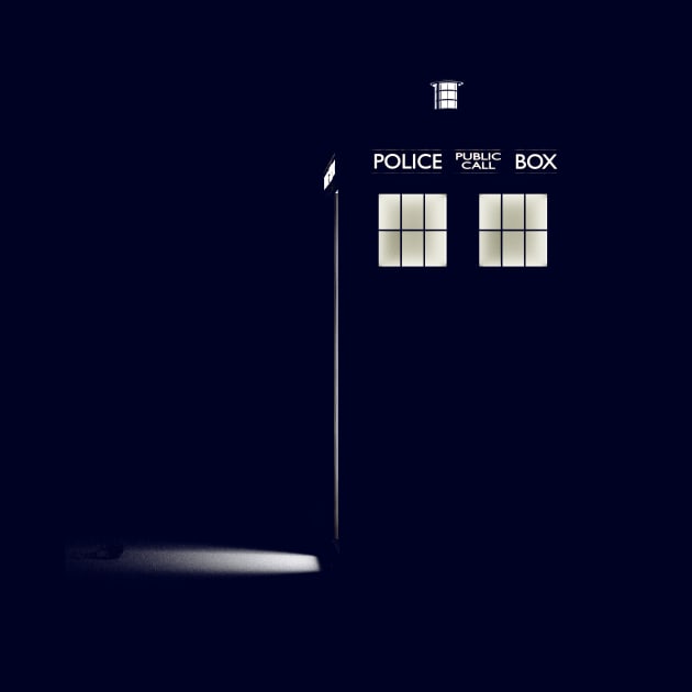 Subtle TARDIS by Treherne