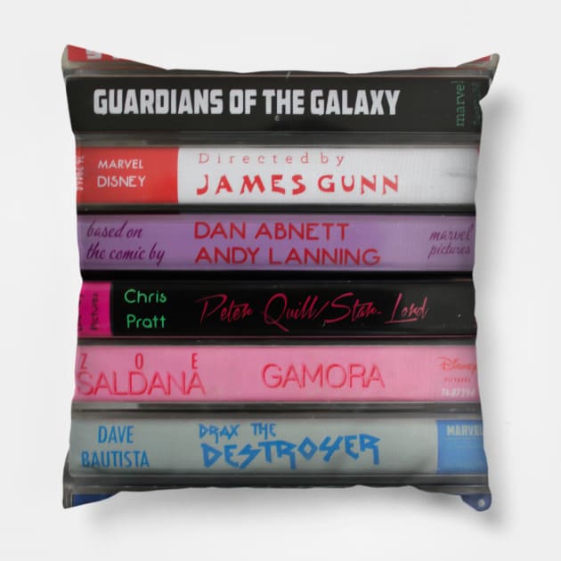 Guardians of the Galaxy Pillow by JordanBoltonDesign