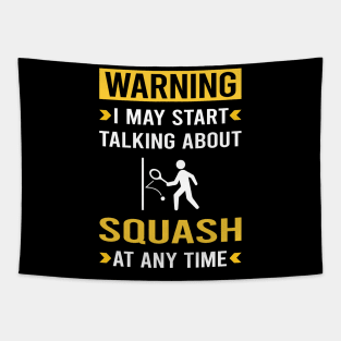 Warning Squash Tapestry
