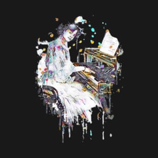 Piano player vintage art T-Shirt