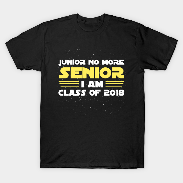 Discover Junior No More Senior I Am - Senior - T-Shirt
