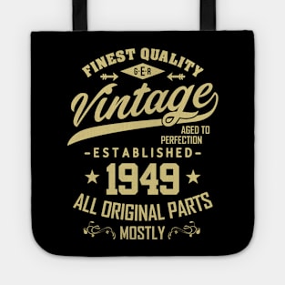 Birthday 1949 Tote