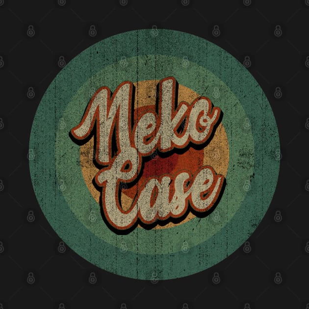 Circle Retro Vintage Neko Case by Jokowow