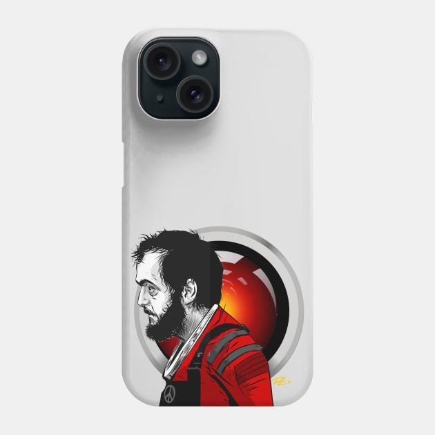 Stanley Kubrick - An illustration by Paul Cemmick Phone Case by PLAYDIGITAL2020