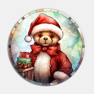 Teddy with gifts Pin