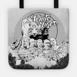 White Liger Band Album Cover Tote