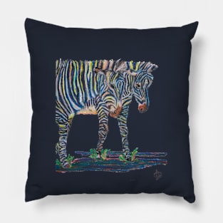 Zebras on the Wild side Pillow