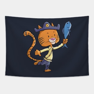 Pirate Cat Tapestry