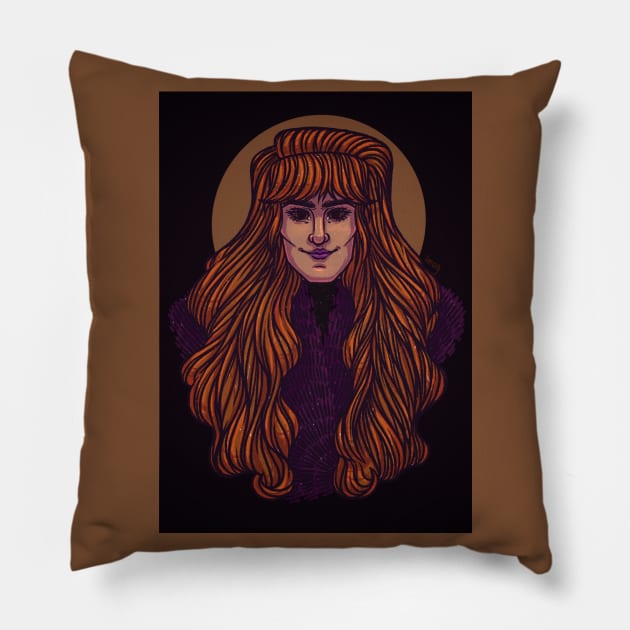 Rowena MacLeod Pillow by imag