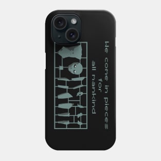 "we came in pieces for all mankind" Phone Case