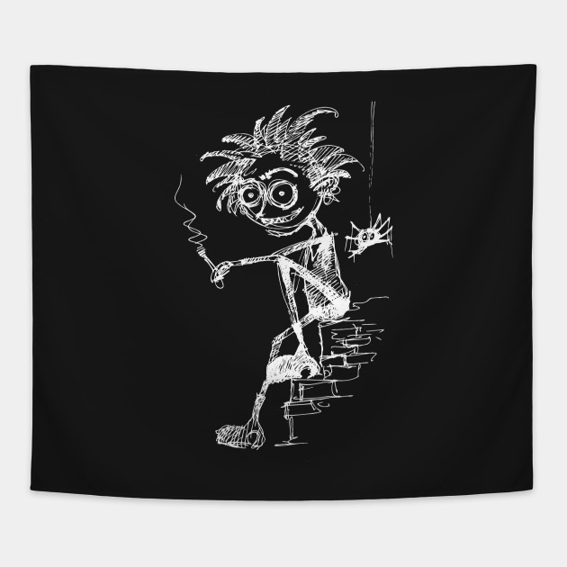 Goth boy white