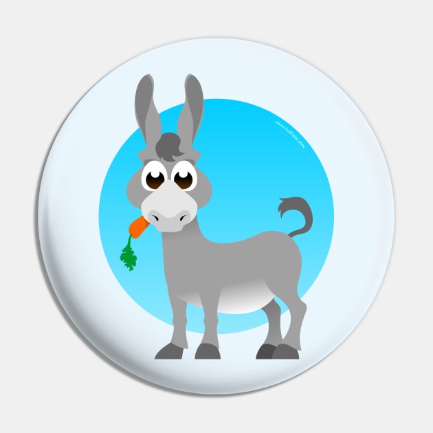 Little donkey Pin by tuditees