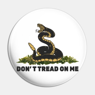 Dont tread on me - retro_yellow Pin