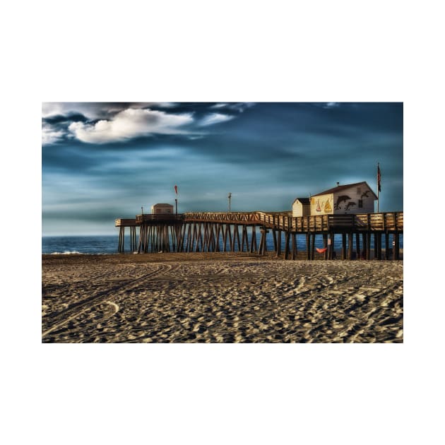 Fishing Club Pier - Ocean City NJ by JimDeFazioPhotography