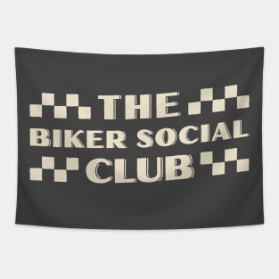 BIKER SOCIAL CLUB Tapestry