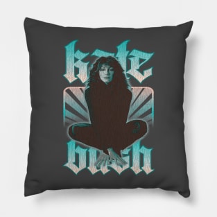 Vintage Sun Rays Kate Bush Fanart Design Pillow