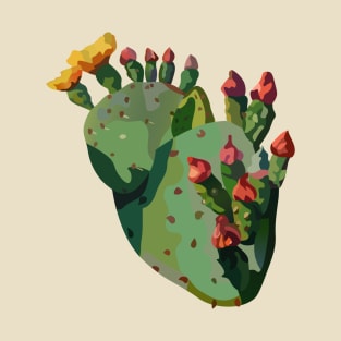 Corazón Nopal - Heart Cactus T-Shirt