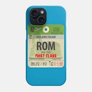 Rome Italy luggage tag Phone Case