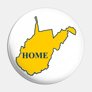 West Virginia Home Pin