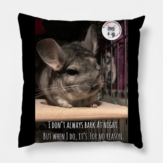 Barking Chin Pillow by canchinrescue