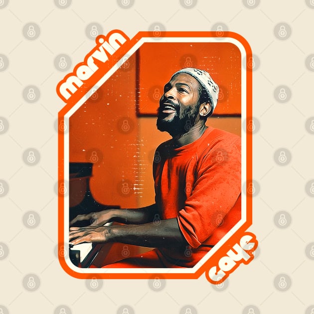 Retro Marvin Gaye Tribute by darklordpug