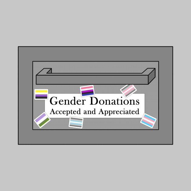 Gender Donation Box by House Ghost