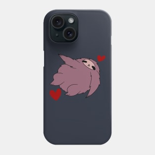 Fat Sloth Falling in Love Phone Case