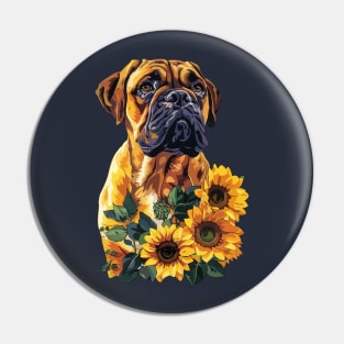 Bullmastiff Pin