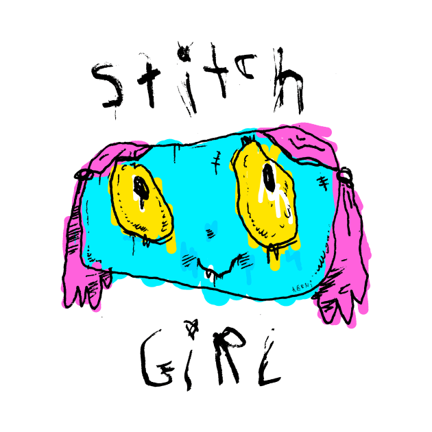 Stitch Girl by Justin Aerni Studios