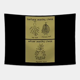 MATHS CLASS EFFECT funny maths science joke Tapestry