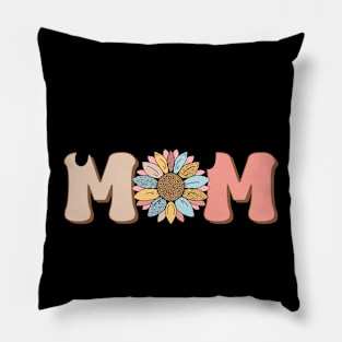 You are a good MOM vintage floral mothers day shirt Pillow