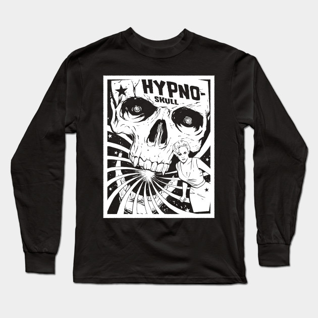 Retro Anteater Skull Horror Movie Poster Style Merch Horrormovies Long Sleeve T Shirt Teepublic