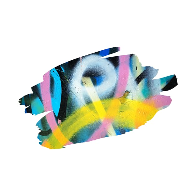 Graffiti Splash Art Print Pastel by Auto-Prints